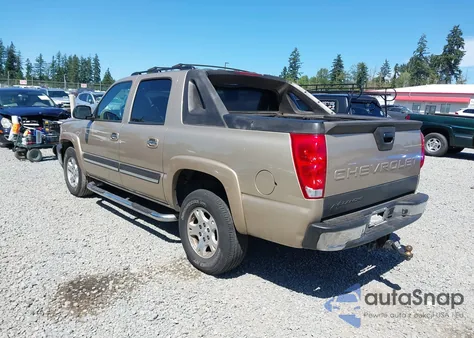 2006 Chevrolet Avalanche 1500 Z66 from USA, damaged, VIN 3GNEC12Z76G120243